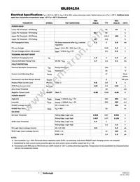 ISL85415AIRZ Datasheet Page 7