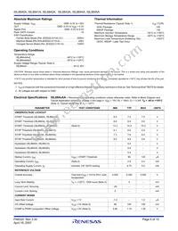 ISL8842AMBZ Datasheet Page 6