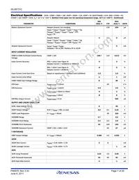 ISL88731CHRTZ-T Datasheet Page 7