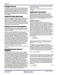 ISL88731CHRTZ-T Datasheet Page 17