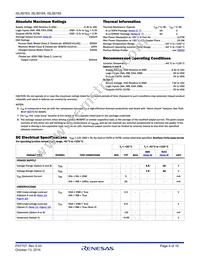 ISL89165FRTCZ-T Datasheet Page 4