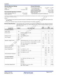 ISL9005AIRRZ-T Datasheet Page 2