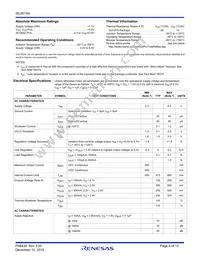 ISL9014AIRBCZ-T Datasheet Page 4