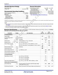 ISL9021AIRUCZ-T7A Datasheet Page 5