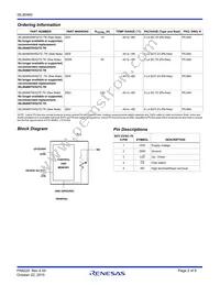 ISL90460TIE527Z-TK Datasheet Page 2