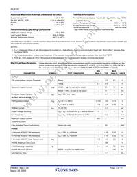 ISL9105IRZ-T Datasheet Page 2