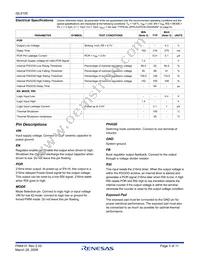 ISL9105IRZ-T Datasheet Page 3