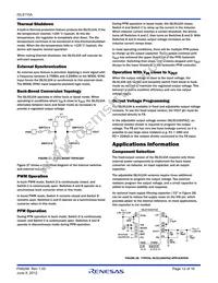 ISL9110AIITAZ-T Datasheet Page 12