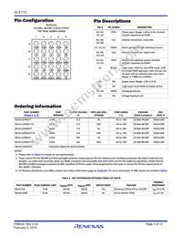 ISL91110IINZ-T7A Datasheet Page 3