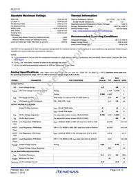 ISL91117IIAZ-T7A Datasheet Page 4