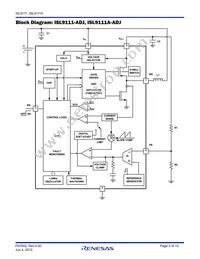 ISL9111AEHADJZ-T Datasheet Page 2