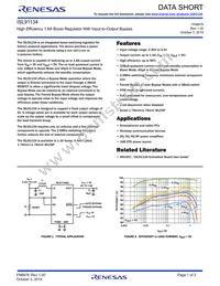 ISL91134IIQZ-T Datasheet Cover