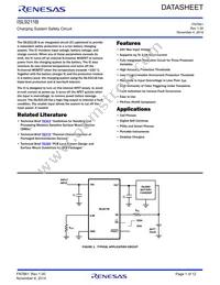 ISL9211BIRU58XZ-T Datasheet Cover