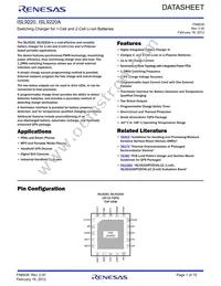 ISL9220BIRTZ-T7A Datasheet Cover