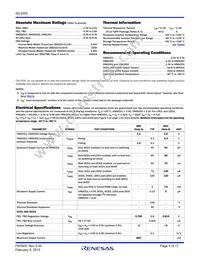 ISL9305IRTBFNCZ-T Datasheet Page 5