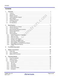 ISL94202IRTZ-T7A Datasheet Page 8