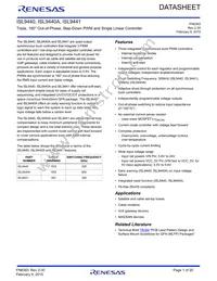 ISL9441IRZ-T Datasheet Cover