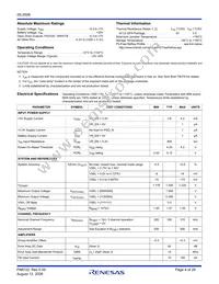 ISL9506HRZ-T Datasheet Page 4