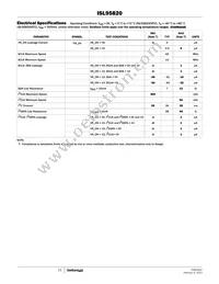 ISL95820IRTZ-T Datasheet Page 11