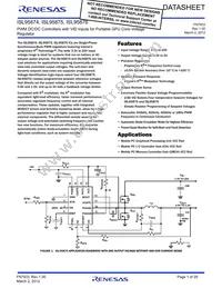 ISL95875IRUZ-T Datasheet Cover