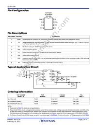 ISL97519AIUZ-TK Datasheet Page 2