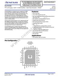 ISL97649BIRZ-T Datasheet Cover