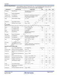 ISL97651ARTZ-T Datasheet Page 3