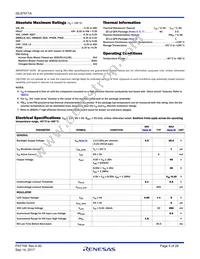 ISL97671AIRZ-TK Datasheet Page 5