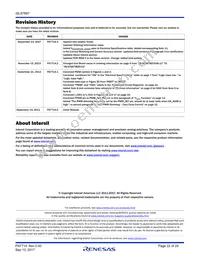 ISL97687IBZ Datasheet Page 22