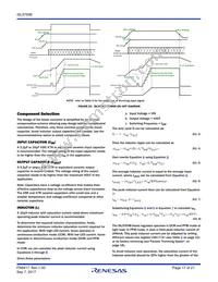 ISL97698IIZ-T Datasheet Page 17