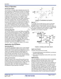 ISL97801ARZ-T Datasheet Page 11
