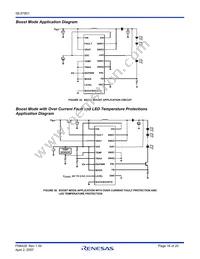 ISL97801ARZ-T Datasheet Page 16