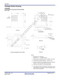 ISL97801ARZ-T Datasheet Page 20