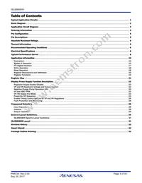 ISL98608IIHZ-T Datasheet Page 3