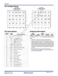 ISL99203IIZ-T Datasheet Page 2