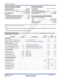 ISL99227IRZ Datasheet Page 7