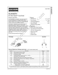 ISL9K860P3 Datasheet Cover