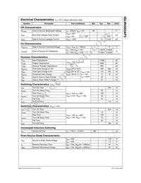 ISL9N302AP3 Datasheet Page 2