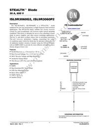 ISL9R3060G2 Datasheet Cover