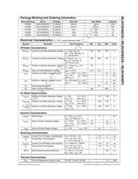 ISL9V3036S3S Datasheet Page 3