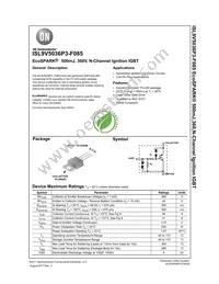 ISL9V5036P3-F085 Datasheet Cover