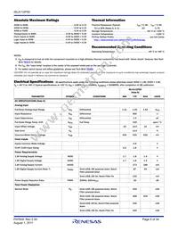 ISLA112P50IRZ Datasheet Page 5