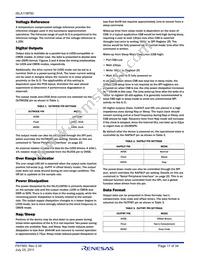 ISLA118P50IRZ Datasheet Page 17