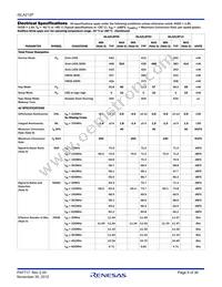 ISLA212P25IRZ Datasheet Page 9