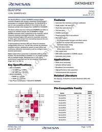 ISLA212P50IRZ Datasheet Cover