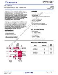 ISLA224P12IRZ Datasheet Cover