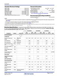 ISLA224S25IR1Z Datasheet Page 5