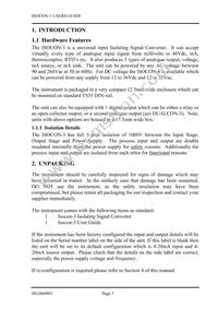 ISOCON-3 Datasheet Page 3