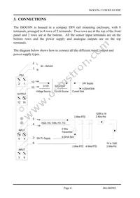 ISOCON-3 Datasheet Page 4