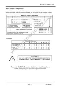 ISOCON-3 Datasheet Page 12